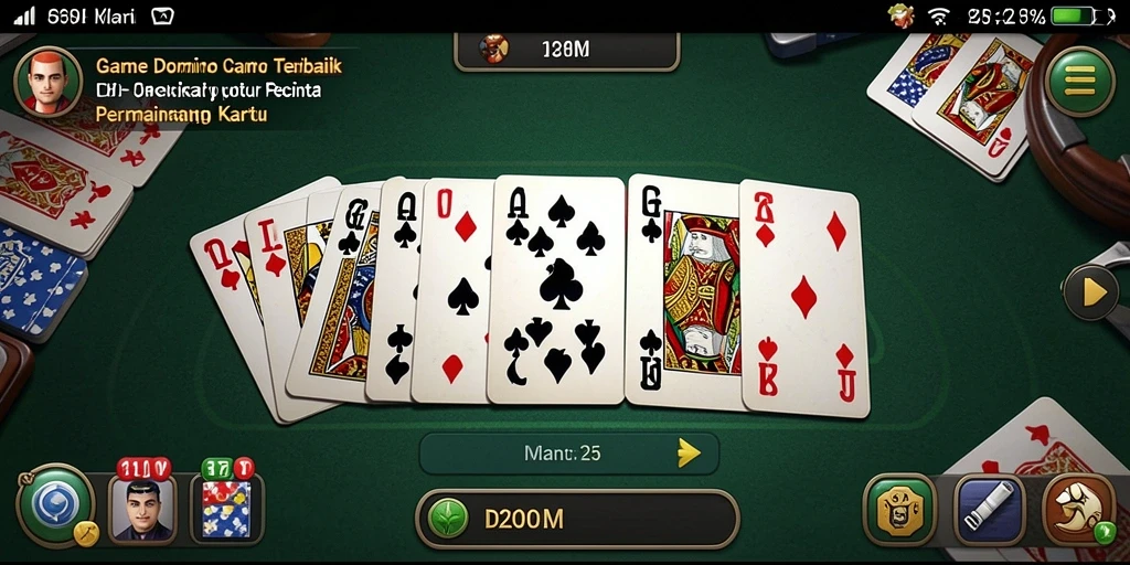 Tampilan gameplay seru D200M dengan berbagai fitur menarik.
